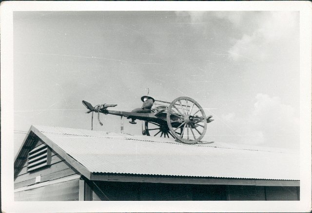 0081 Dummy VC on the mess roof